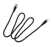 Reeatel BNC Male to Female Plug CCTV Extension Coaxial Line Cable 3.3ft Long Black
