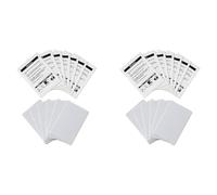Reeatel CR80 Cleaning Cards, Dual Side Card Reader Cleaner, POS Swipe Terminal Cleaning Cards -CR80 Card Chip Cleaner (20PCS)