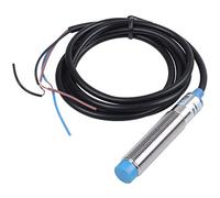 Reeatel DC 6-36V PNP NO 3-Wire 4mm Cylindrical Inductive Proximity Sensor Approach Switch LJ12A3-4-Z/BY