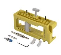 Reeatel Door Hinge Jig, Door Hinge Mortiser, Hinge Installation Kit, Door Hinge Router Template for 3inch to 5inch Hinges