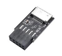 Reeatel Expansion Card Module USB2.0 9PIN Female to TYPE-E A-KEY Adapter 20 to 9 Pin Expansion Card 9PIN to A-KEY Module B