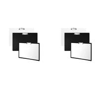 Reeatel Pack of 4 A3 Clipboard Clipboard A3 Landscape Writing Board with Clip and Hole for Hanging for Kitchen Workshop