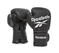 Reebok 10Oz Boxing Gloves White/black, Synthetic Leather, Injection Moulded Padding