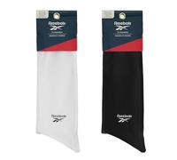 Reebok 2pc Tie Headwrap - Secure, Adjustable, Damage-Free Hold | Quality Gym Hair Accessories for Active Comfort