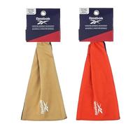 Reebok 2pk Wide Knotted Headwrap - Secure, Lightweight, Damage-Free Hold | Quality Gym Hair Accessories for Active Comfort