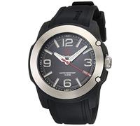 REEBOK 300CT Black Men Watch, 47 mm case, Black face, Carbon Fiber case, Warrior Black Silicone Strap, Warrior Black dial (RD-3CT-G2-PBIB-B4)