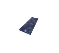 Reebok 4mm Yoga Mat Brush Strokes in Dark Blue Reebok Dark Blue