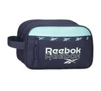 Reebok Andrew Adaptable Two-Compartment Toiletry Bag Blue 26x16x12cm Polyester 4.99L by Joumma Bags, Blue, One Size, Toiletry Bag Two Compartments Adaptable