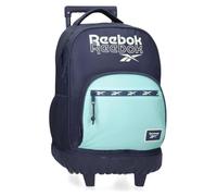 Reebok Andrew School Backpack, Blue, 32 x 43 x 21 cm, 28.9 L, Polyester by Joumma Bags