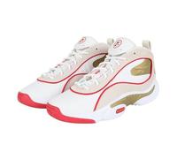 Reebok Unisex Answer III Basketball Shoes, White/VINTAGECHALK/VECTORRED, 8 UK