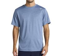 Reebok Apparel Mens Compass Short Sleeve Crewneck T-Shirt, Medium Grey Heather, Large