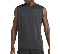 Reebok Apparel Men's Gains Muscle Tank Top, Black Heather, Medium