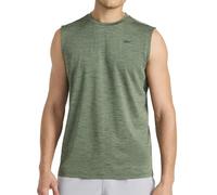 Reebok Apparel Men's Gains Muscle Tank Top, Duck Green Heather, XL