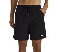 Reebok Apparel Men's Glider Running 7” Short, Black, Large