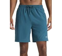Reebok Apparel Men's Glider Running 7” Short, Retro Teal, Large