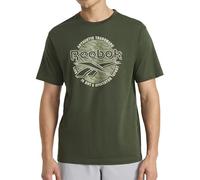 Reebok Apparel Men's Meridian Crewneck T-Shirt, Standard Fit, Lightweight Cotton-Poly Jersey Fabric, Duffel Bag, Large