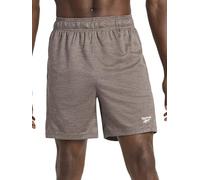 Reebok Apparel Men's Viper 2.0 7” Short, Standard Fit, Lightweight Poly Grid Mesh Fabric, Bracken Heather, Medium