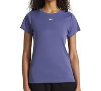 Reebok Apparel Women's Id Performance Tech Crewneck T-Shirt, Relaxed Fit, Twilight Purple, L
