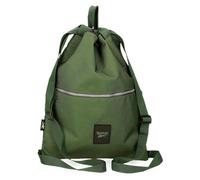 Reebok - Arlie Drawstring Bag with Zip, Green, 35 x 46 cm, Polyester, 16.1 L