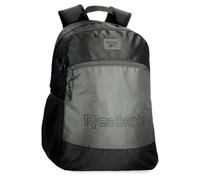 Reebok Arlo Backpack, Dual Compartment, 15.6”, Black, 31 x 46 x 16 cm, Polyester by Joumma Bags