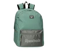 Reebok Arlo Casual Backpack Green 34x43x15cm Polyester by Joumma Bags