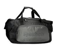 Reebok Arlo Travel Bag Black 31x46x16cm Polyester by Joumma Bags, Black/White, One Size, Travel Bag