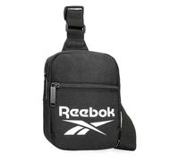 Reebok Ashland Black Crossbody Bag 13 x 18 x 4 cm, Polyester, by Joumma Bags
