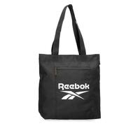 Reebok Ashland Black Shopping Bag, 31 x 34 x 12 cm, Polyester, by Joumma Bags