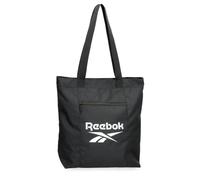 Reebok Ashland Black Shopping Bag, 39 x 39 x 12 cm, Polyester, by Joumma Bags