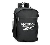 Reebok Ashland Cabin Backpack Black 25x40x20cm Polyester 17L by Joumma Bags, Black/White, One Size, Cabin Suitcase