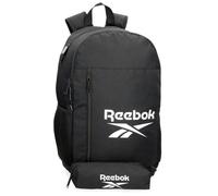 Reebok Ashland Dual Compartment Backpack and School Pencil Case, Black, 30 x 48 x 15 cm, 21.6 L, Polyester by Joumma Bags