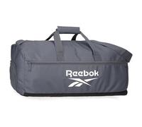 Reebok Ashland Grey Travel Bag, 55 x 25 x 25 cm, Polyester, 34.38 L, by Joumma Bags