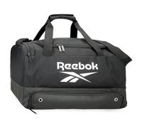Reebok Ashland Black Travel Bag, 49 x 29 x 31 cm, Polyester, 44.05 L, by Joumma Bags