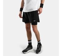 Reebok - Athlete 2 in 1 Shorts, Man, Black, Size: XS