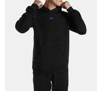 Reebok - Athlete Doubleknit Men's Hoodie, Black/Virtual Blue, Size: L