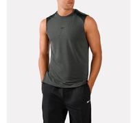 Reebok - Athlete Speed Flex Men's Tank, CHARCOAL MARL/BLACK, Size: 2XS