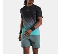 Reebok - Athlete Speed Ombre Men's T-Shirt, Black / Twisted Turquoise, Size: 2XS