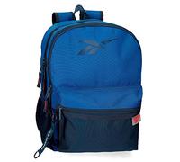 Reebok Atlantic School Backpack, Blue, 30 x 40 x 12 cm, Polyester, 14.4 L
