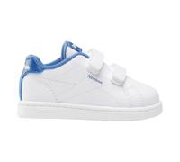 Reebok Baby Boy's Royal Complete CLN 2.0 Two Strap Sneaker, FTWRWHITE/FTWRWHITE/TWILIGHTBLUE, 6.5