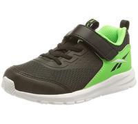 Reebok Baby Boys Rush Runner 4.0 TD Sneakers, Core Black/Solar Lime/FTWR White, 4.5 UK Child