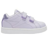 Reebok Baby Girl's Royal Complete CLN 2.0 Two Strap Sneaker, DIGITALGLEAM/FTWRWHITE/METALICPURPLE, 9