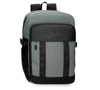 Reebok - Baltimore Cabin Backpack for 14-Inch Laptop, Grey, 28 x 40 x 16 cm, Polyester, by Joumma Bags