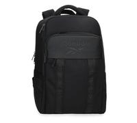 Reebok Baltimore Laptop Backpack 15.6" Inch Black 30x42x14cm Polyester 17.64L by Joumma Bags
