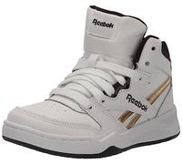 Reebok BB4500 Court Trainers, White Core Black Gold Met, 27.5 EU, White Black Gold Metallic, 5 Little Kid