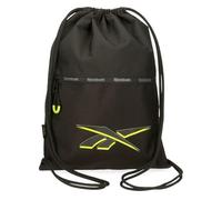 Reebok - Berlin Drawstring Bag with Zip, Black, 35 x 46 cm, Polyester, by Joumma Bags