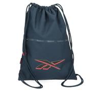 Reebok - Berlin Drawstring Bag with Zip, Blue, 35 x 46 cm, Polyester, by Joumma Bags