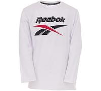 Reebok Big Intl L/S Children's Long-Sleeved T-Shirt, Boys, Long-Sleeved t-Shirt, J89065RBI, White, 14 Years
