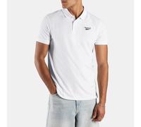 Reebok - Blaze Embroidered Short-sleeve Men's Polo Shirt, White, Size: XS