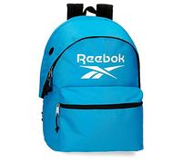 Reebok - Boston 15.6-inch Laptop Backpack, Dual Compartment, Blue, 31 x 44 x 17.5 cm, Polyester, 23.87 L