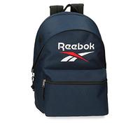 Reebok - Boston 15.6-inch Laptop Backpack, Dual Compartment, Blue, 31 x 44 x 17.5 cm, Polyester, 23.87 L
